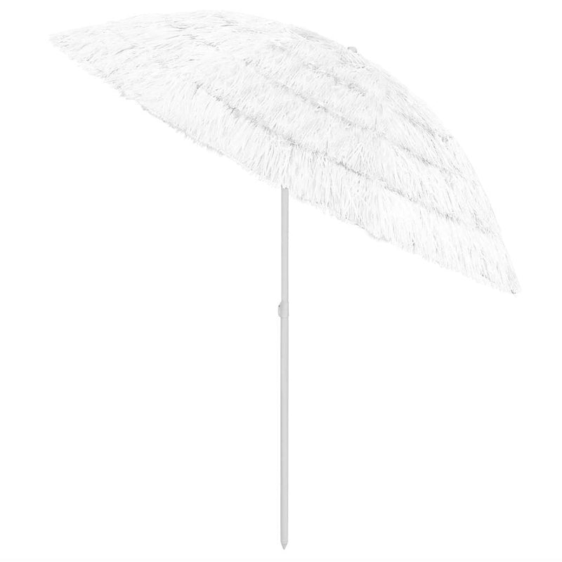 Load image into Gallery viewer, Vidaxl strandparasol hawaï 240 cm wit
