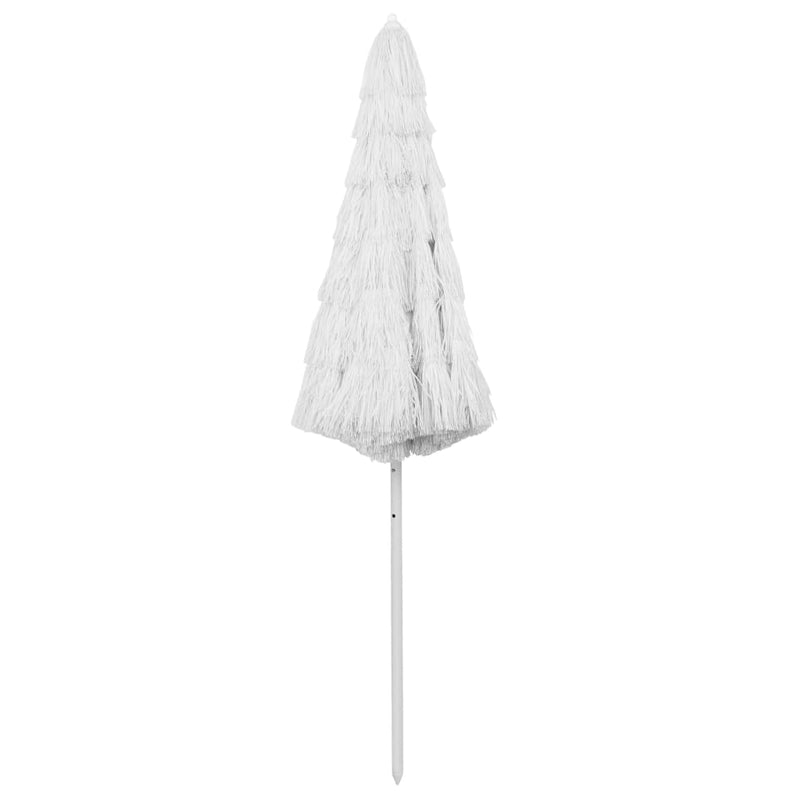Load image into Gallery viewer, VidaXL Strandparasol Hawaï 300 cm wit
