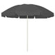 Vidaxl strandparasol 240 cm antracietkleurig
