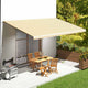 Vidaxl vervangingsdoek voor luifel 600x350 cm polyester geel en wit