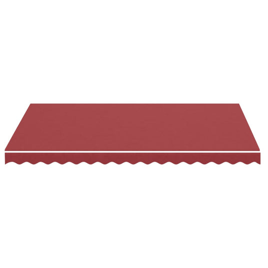 Vidaxl vervangingsdoek voor luifel 350x250 cm polyester bordeauxrood