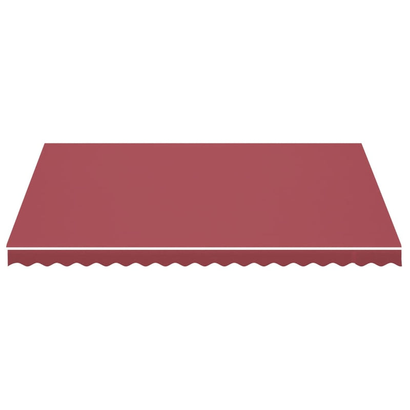 Load image into Gallery viewer, Vidaxl vervangingsdoek voor luifel 4,5x3,5 m bordeauxrood
