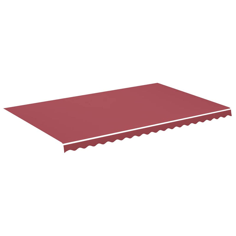 Load image into Gallery viewer, Vidaxl vervangingsdoek voor luifel 500x300 cm polyester bordeauxrood
