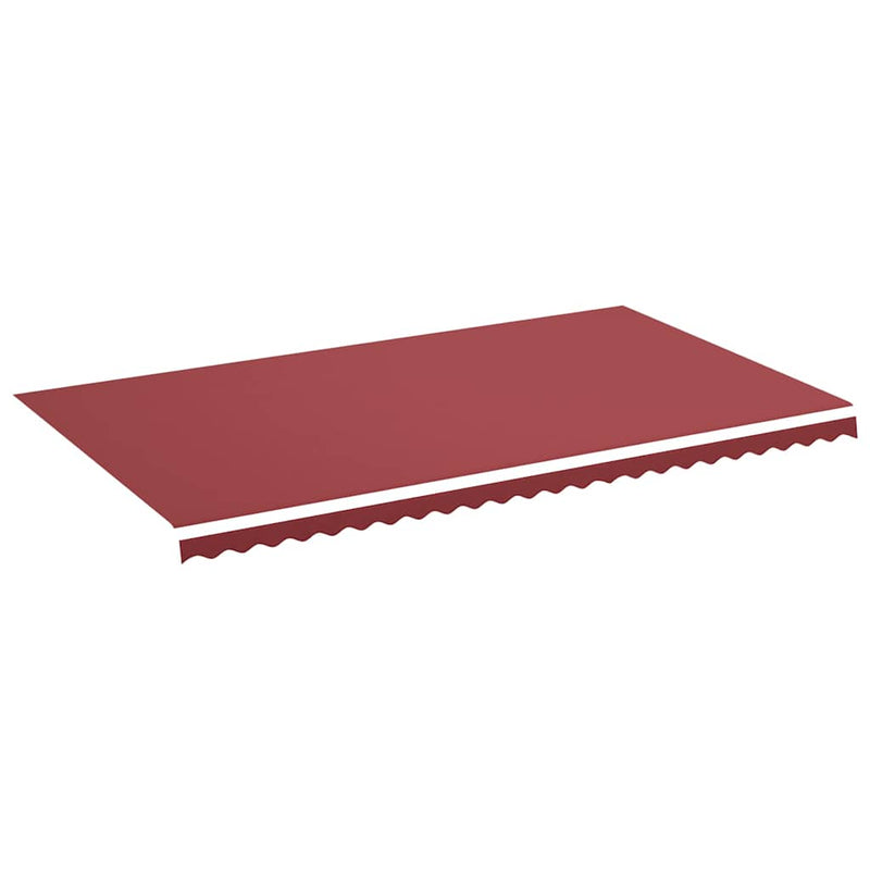 Load image into Gallery viewer, Vidaxl vervangingsdoek voor luifel 600x350 cm polyester bordeauxrood
