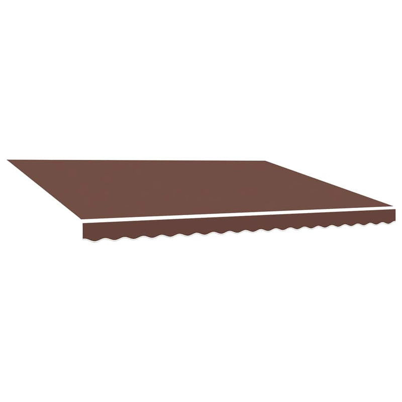 Load image into Gallery viewer, Vidaxl vervangingsdoek voor luifel 500x300 cm polyester bruin
