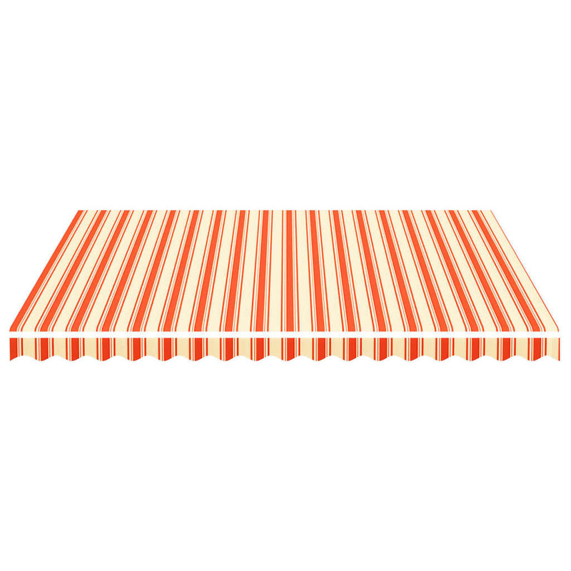 Load image into Gallery viewer, Vidaxl vervangingsdoek voor luifel 4x3,5 m geel en oranje
