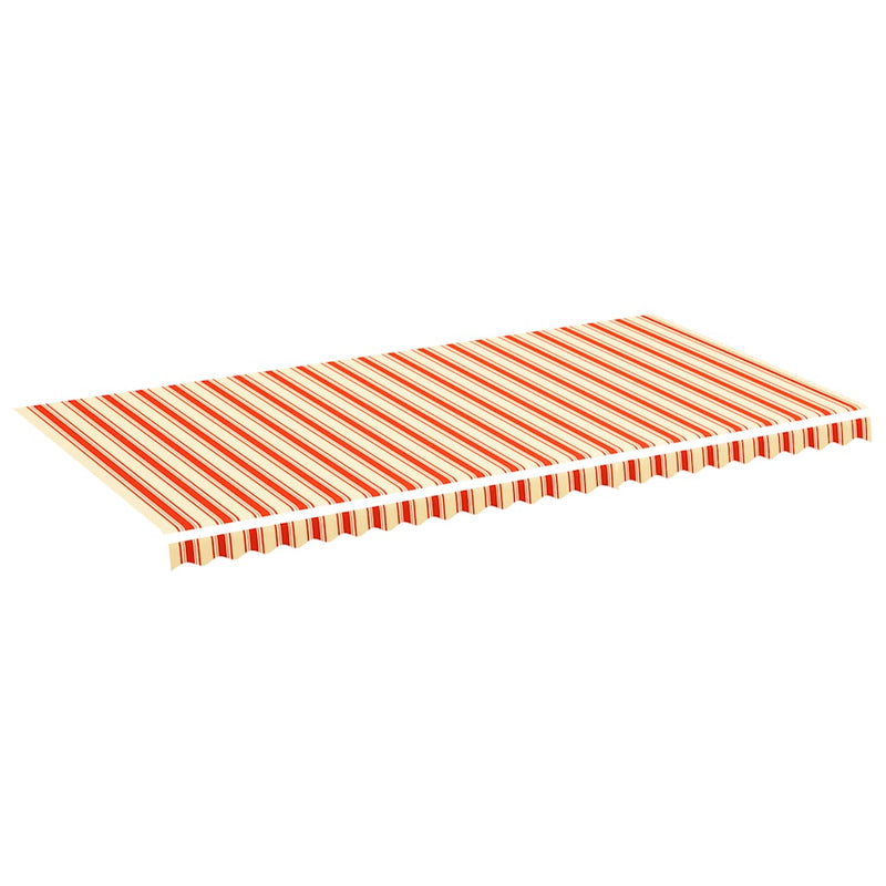 Load image into Gallery viewer, Vidaxl vervangingsdoek voor luifel 6x3 m geel en oranje
