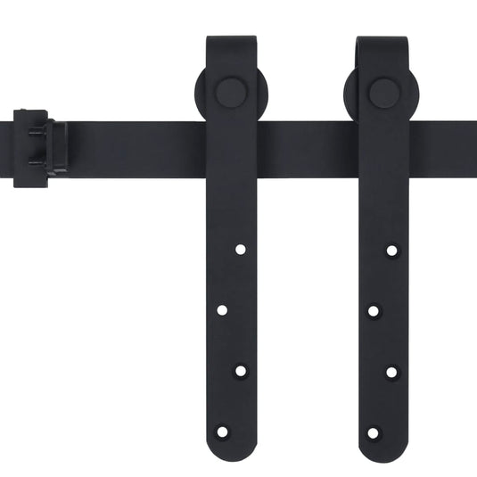 Vidaxl ophangset voor minischuifdeur 183 cm koolstofstaal