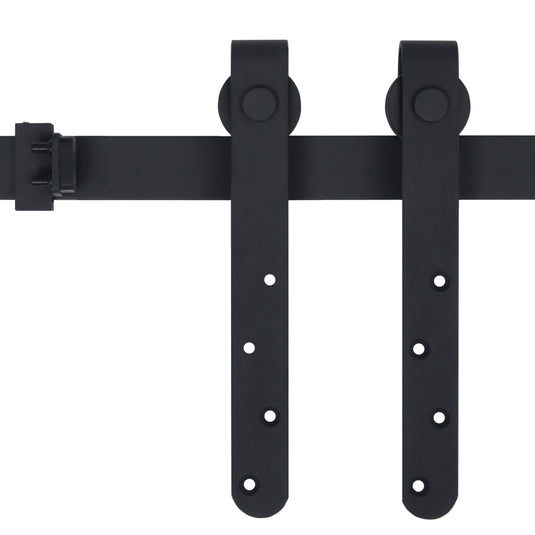 Vidaxl ophangset voor minischuifdeur 152 cm koolstofstaal