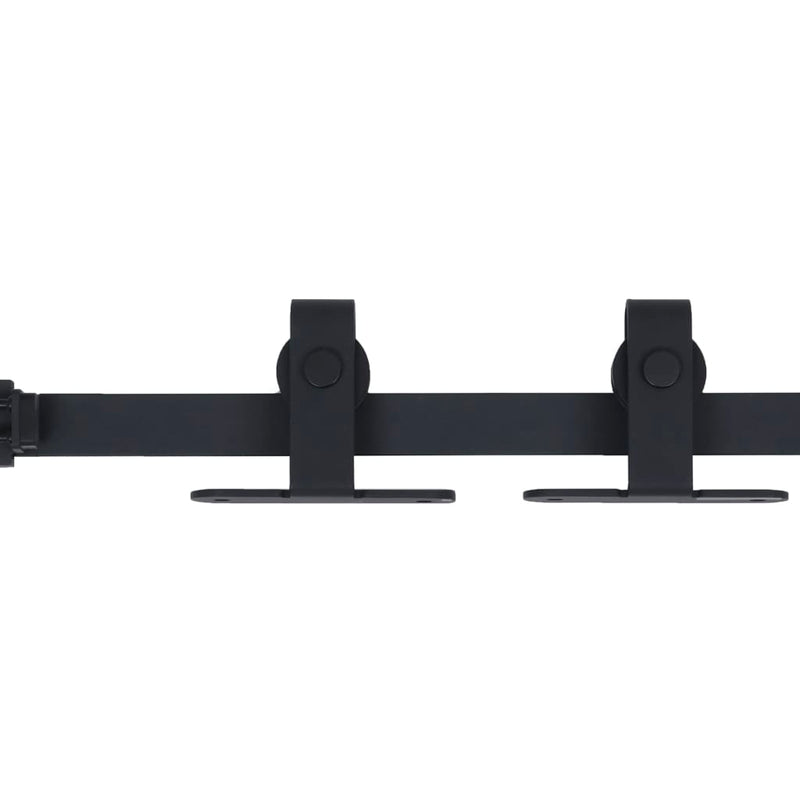 Load image into Gallery viewer, Vidaxl ophangset voor minischuifdeur 200 cm koolstofstaal
