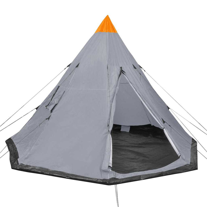 Load image into Gallery viewer, Vidaxl tent 4-persoons grijs
