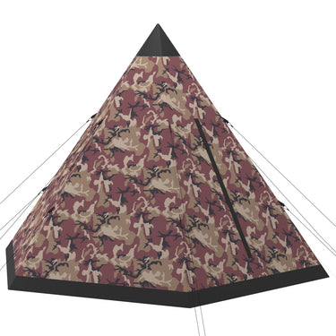 Vidaxl tent 4-persoons meerkleurig