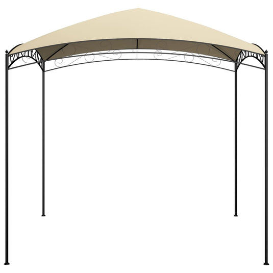 Vidaxl prieel 180 g m² 3x3x2,65 m crème