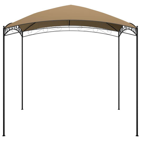 Vidaxl prieel 180 g m² 3x3x2,65 m taupe