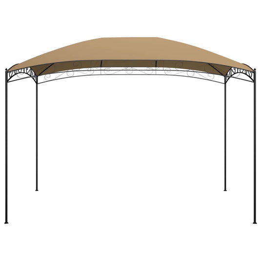 Vidaxl prieel 180 g m² 3x4x2,65 m taupe