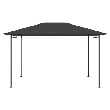 Vidaxl prieel 180 g m² 384x281x270 cm antracietkleurig