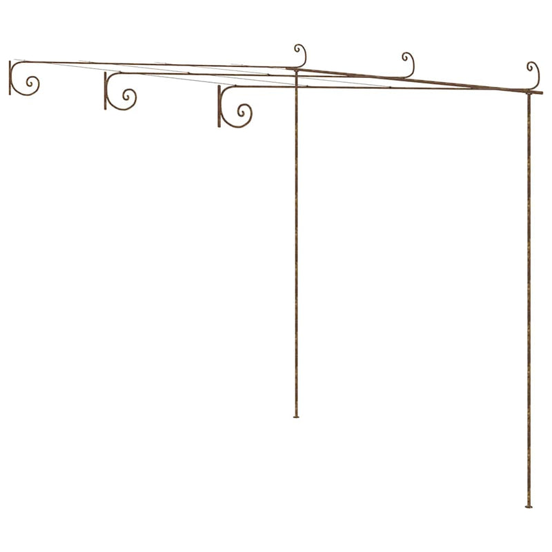 Load image into Gallery viewer, Vidaxl tuinpergola 3x3x2,5 m ijzer antiekbruin
