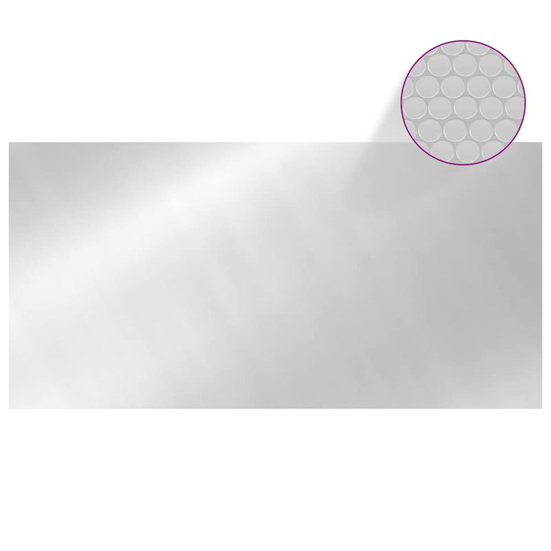 Load image into Gallery viewer, Vidaxl zwembadhoes 732x366 cm pe zilverkleurig
