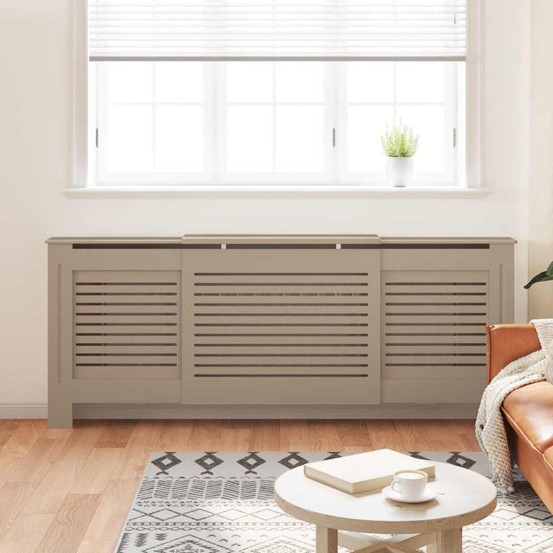 Load image into Gallery viewer, Vidaxl radiatorombouw 205 cm mdf

