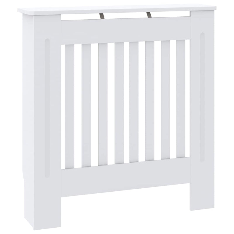 Load image into Gallery viewer, Vidaxl radiatorombouw 78 cm mdf wit
