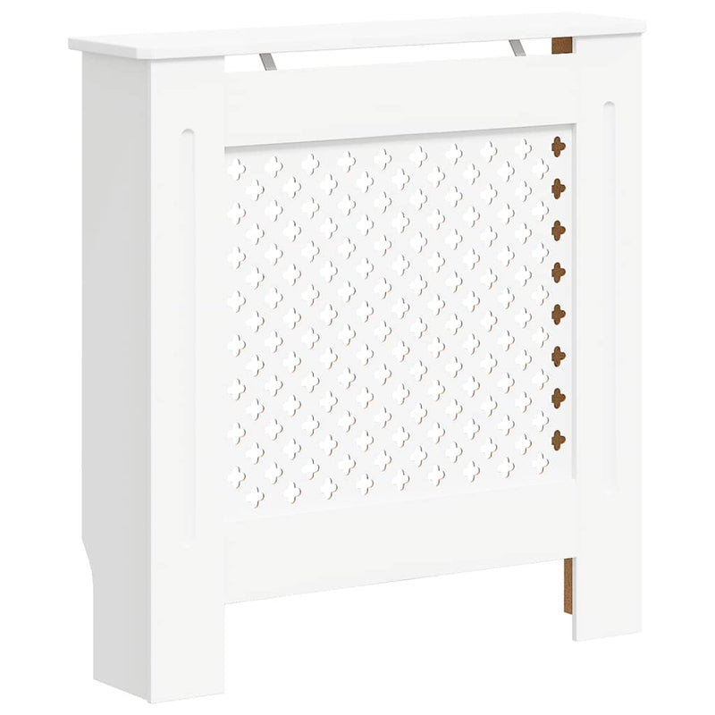 Load image into Gallery viewer, Vidaxl radiatorombouw 78 cm mdf wit
