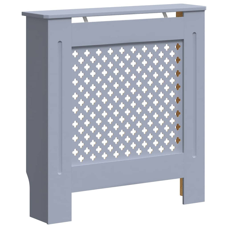 Load image into Gallery viewer, Vidaxl radiatorombouw 78 cm mdf grijs
