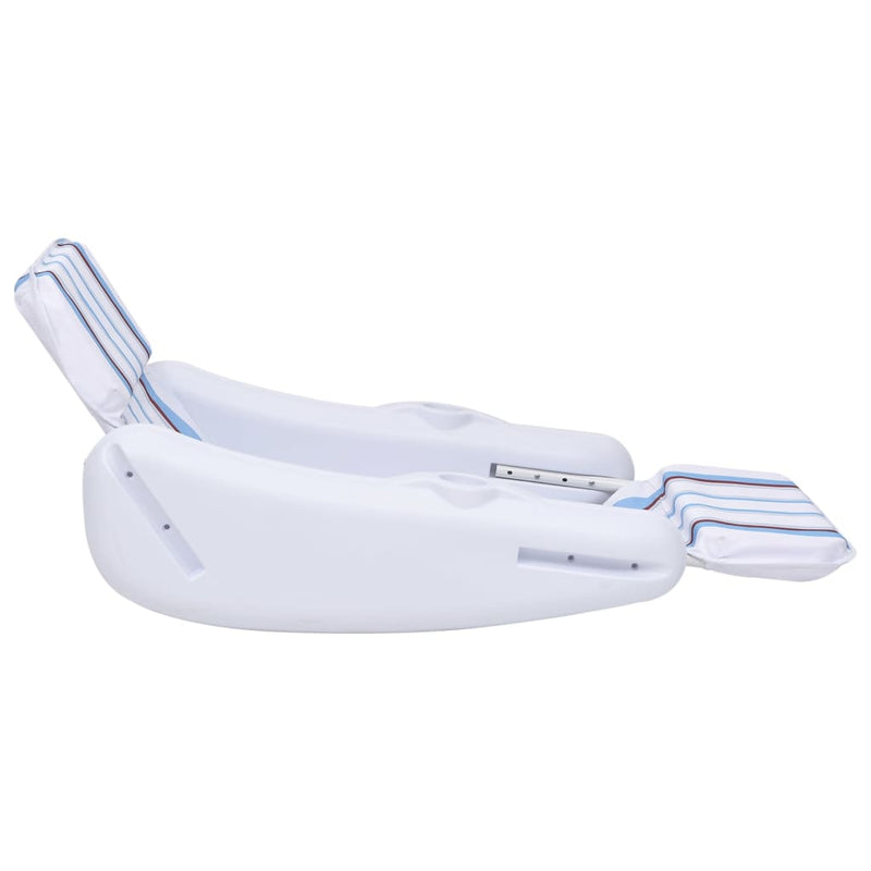 Load image into Gallery viewer, Vidaxl zwembadstoel drijvend 140x83x60 cm
