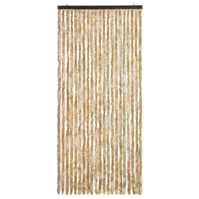 Load image into Gallery viewer, Vidaxl vliegengordijn 90x200 cm chenille beige
