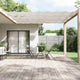 Vidaxl luifel verticaal 60x800 cm oxford stof wit