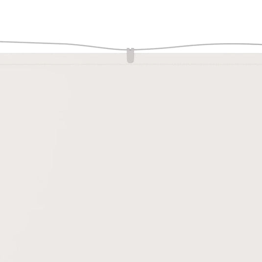 Vidaxl luifel verticaal 100x800 cm oxford stof wit
