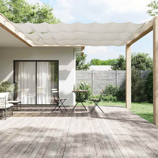 Vidaxl luifel verticaal 100x800 cm oxford stof wit
