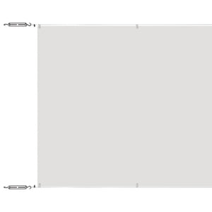 Vidaxl luifel verticaal 100x1000 cm oxford stof wit
