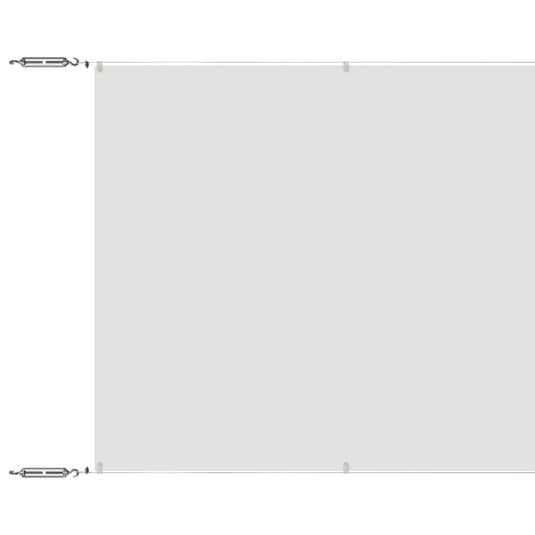 Vidaxl luifel verticaal 140x800 cm oxford stof wit