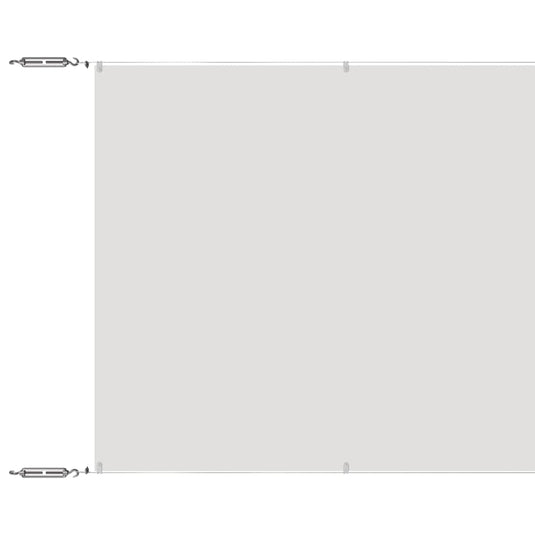 Vidaxl luifel verticaal 180x1000 cm oxford stof wit