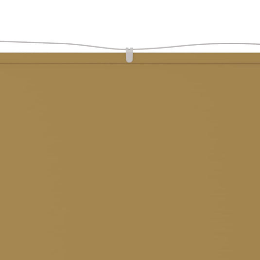 Vidaxl luifel verticaal 60x1000 cm oxford stof beige