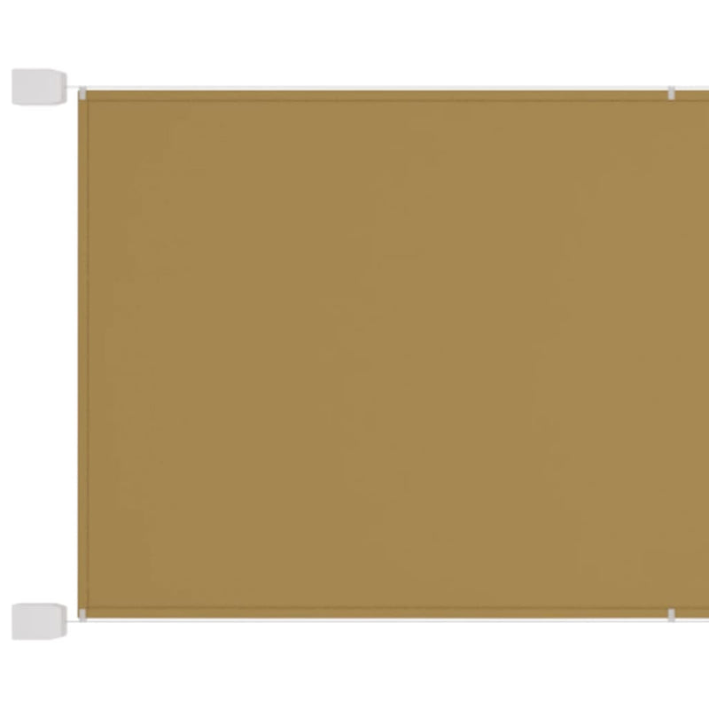 Load image into Gallery viewer, Vidaxl luifel verticaal 100x270 cm oxford stof beige
