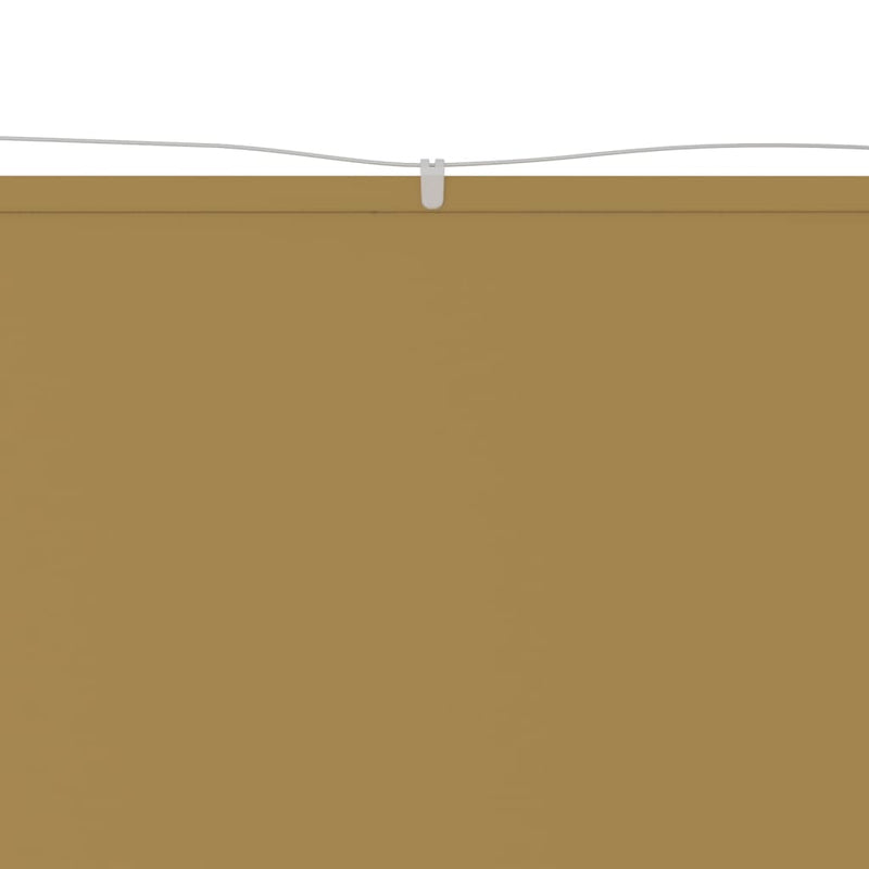 Load image into Gallery viewer, Vidaxl luifel verticaal 100x270 cm oxford stof beige
