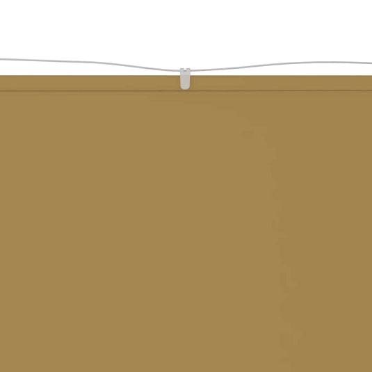 Vidaxl luifel verticaal 100x800 cm oxford stof beige