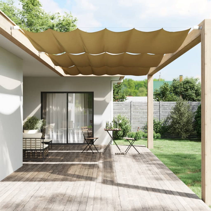 Load image into Gallery viewer, Vidaxl luifel verticaal 200x270 cm oxford stof beige
