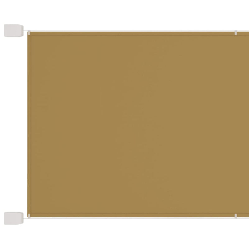 Load image into Gallery viewer, Vidaxl luifel verticaal 200x360 cm oxford stof beige
