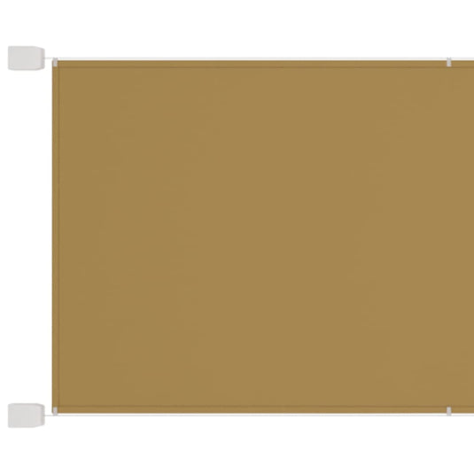 Vidaxl luifel verticaal 250x360 cm oxford stof beige