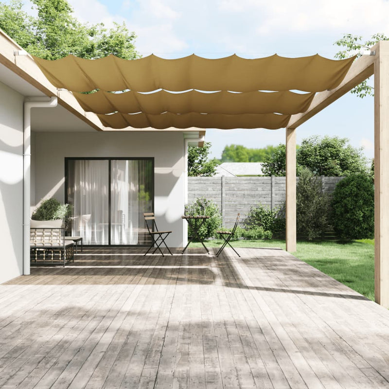Load image into Gallery viewer, Vidaxl luifel verticaal 250x360 cm oxford stof beige
