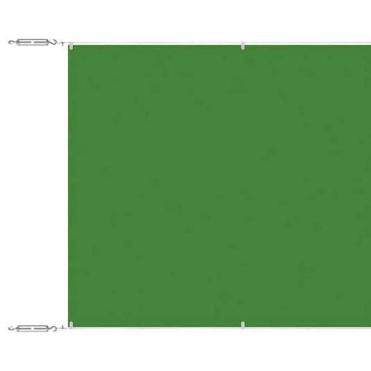 Vidaxl luifel verticaal 100x600 cm oxford stof lichtgroen