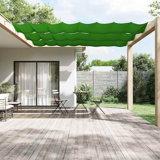 Vidaxl luifel verticaal 140x600 cm oxford stof lichtgroen