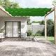 Vidaxl luifel verticaal 180x1000 cm oxford stof lichtgroen