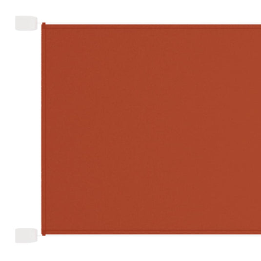 Vidaxl luifel verticaal 60x600 cm oxford stof terracottakleurig