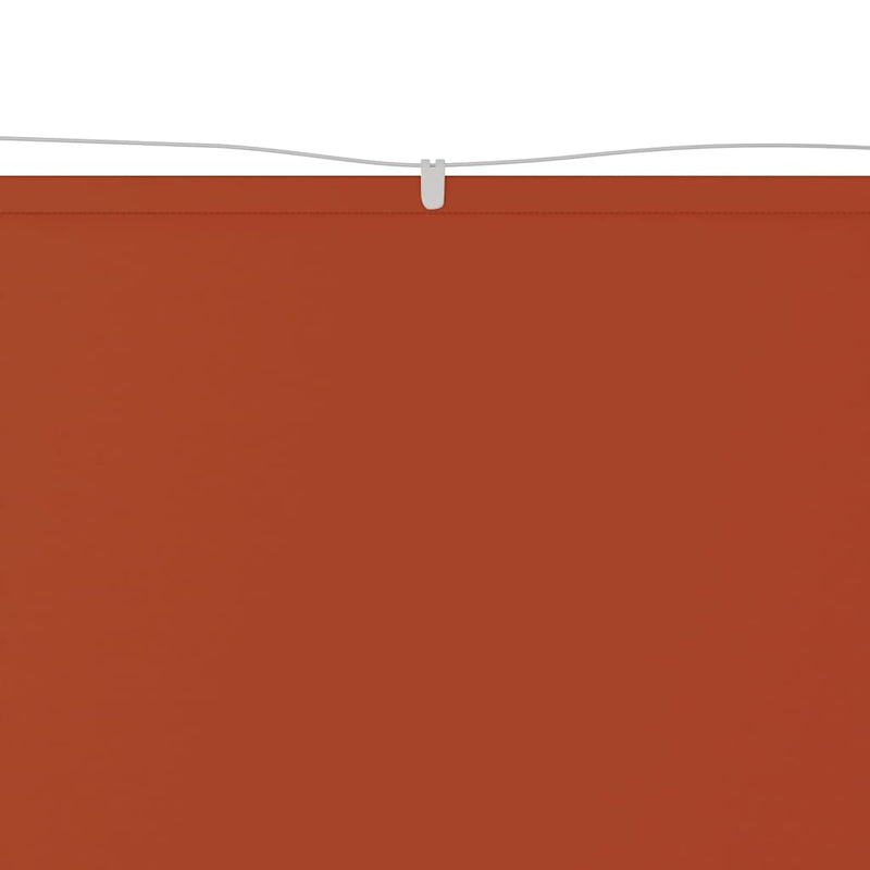 Load image into Gallery viewer, Vidaxl luifel verticaal 60x1200 cm oxford stof terracottakleurig
