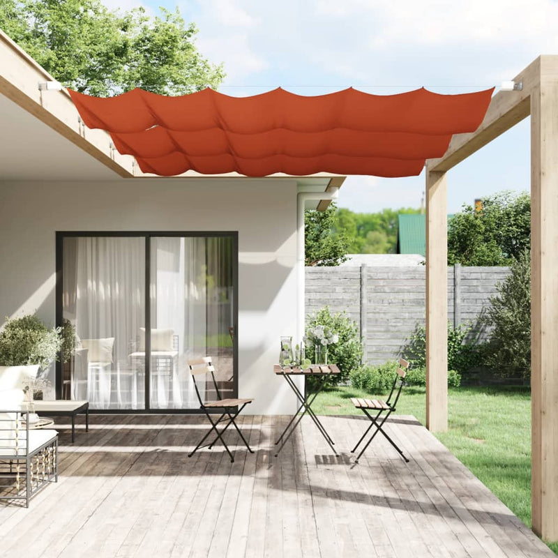 Load image into Gallery viewer, Vidaxl luifel verticaal 100x270 cm oxford stof terracottakleurig
