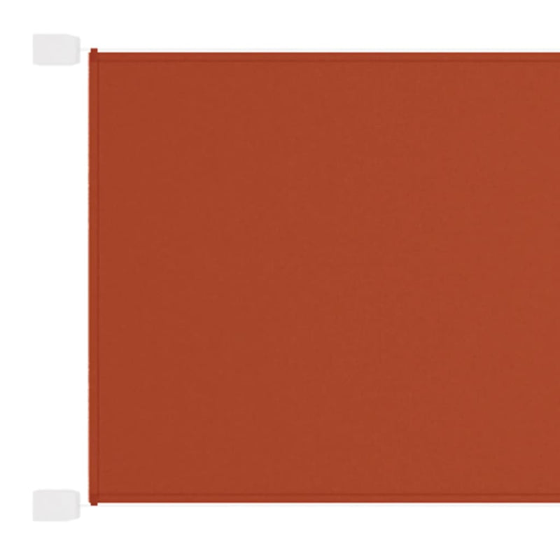Load image into Gallery viewer, Vidaxl luifel verticaal 100x420 cm oxford stof terracottakleurig
