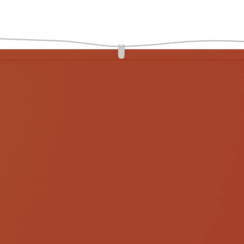 Load image into Gallery viewer, Vidaxl luifel verticaal 100x800 cm oxford stof terracottakleurig
